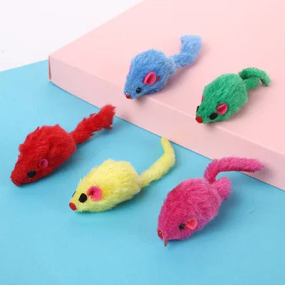 5Pcs Catnip Simulation Mouse Toy