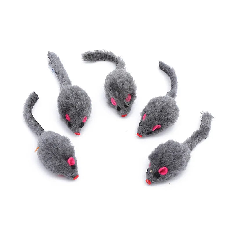 5Pcs Catnip Simulation Mouse Toy