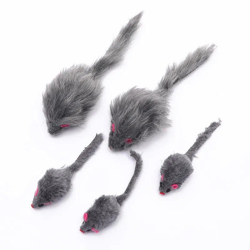 5Pcs Catnip Simulation Mouse Toy