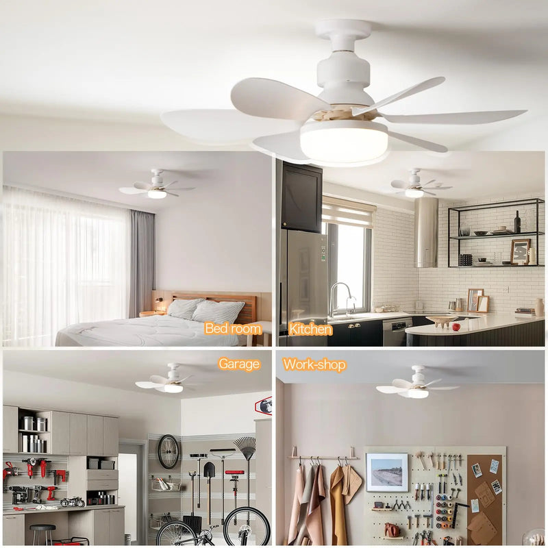 LED 40W Ceiling Fan Light with Remote