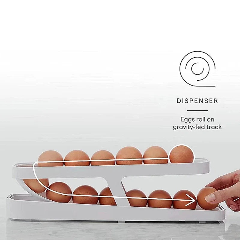 Automatic Scrolling Egg Rack