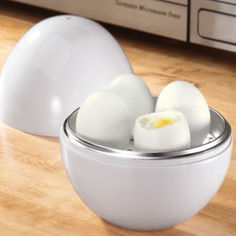 Microwave Egg shaped Steamer Kitchen Gadget