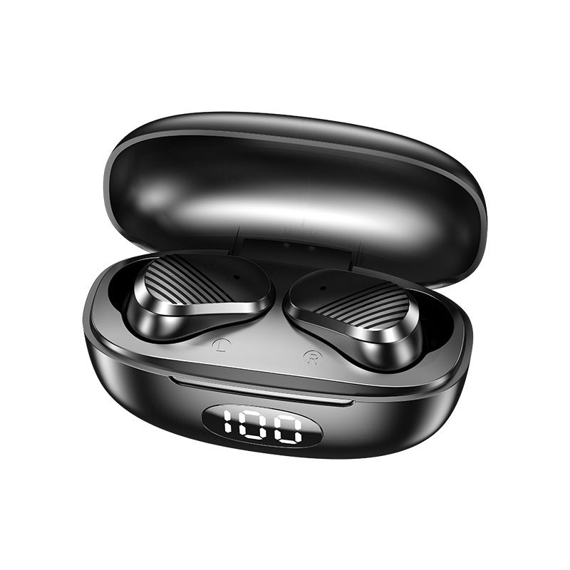 Mini Binaural Black Technology Bluetooth Headphones