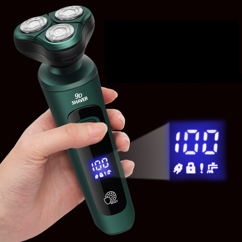 New Black Technology Intelligent Electric Shaver