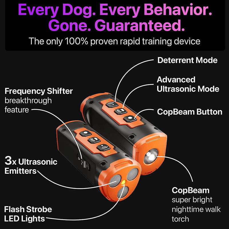 Pet Dog Repeller Ultrasonic Dog Training Device