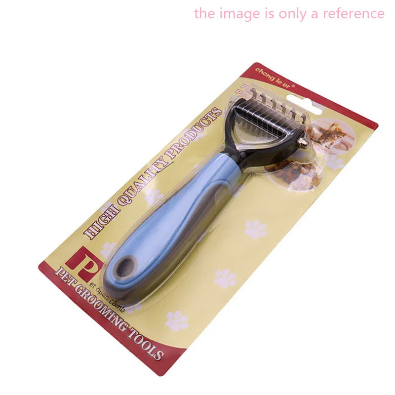 Pet Dog and Cat Grooming Shedding Tool