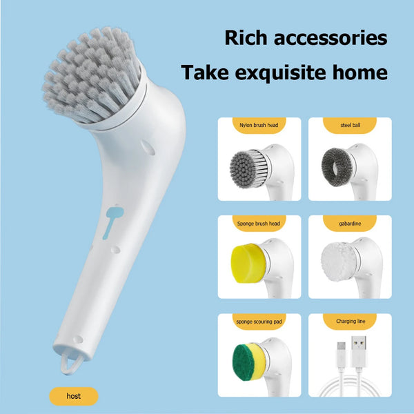 Multifunctional Electric Cleaning Brush