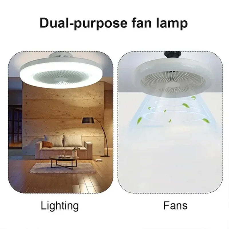 3in1 Ceiling Fan With Lighting Lamp