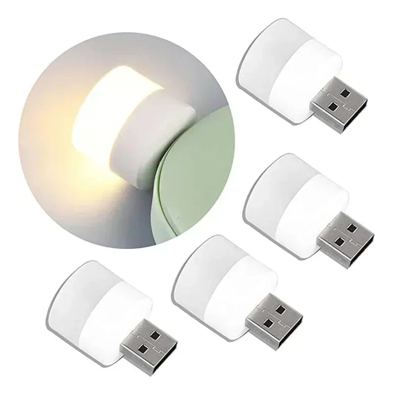 Mini USB Night Light Warm & White