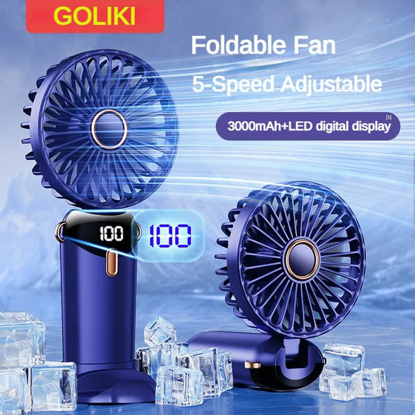 3000mAh Handheld Mini Fan