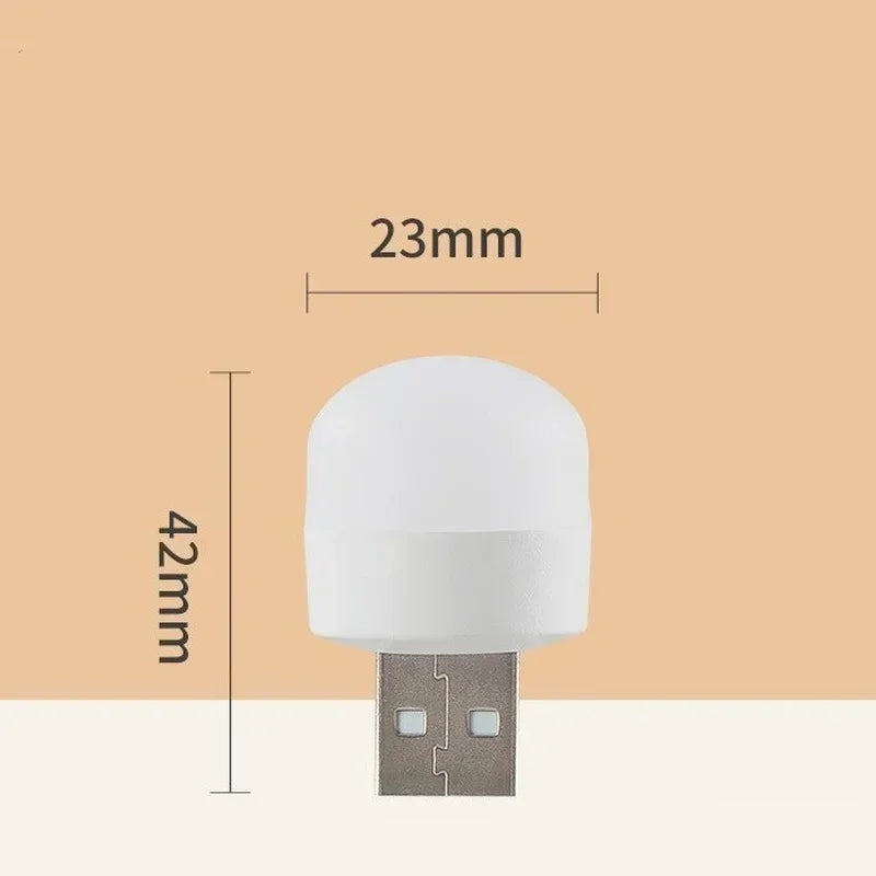 Mini USB Night Light Warm & White