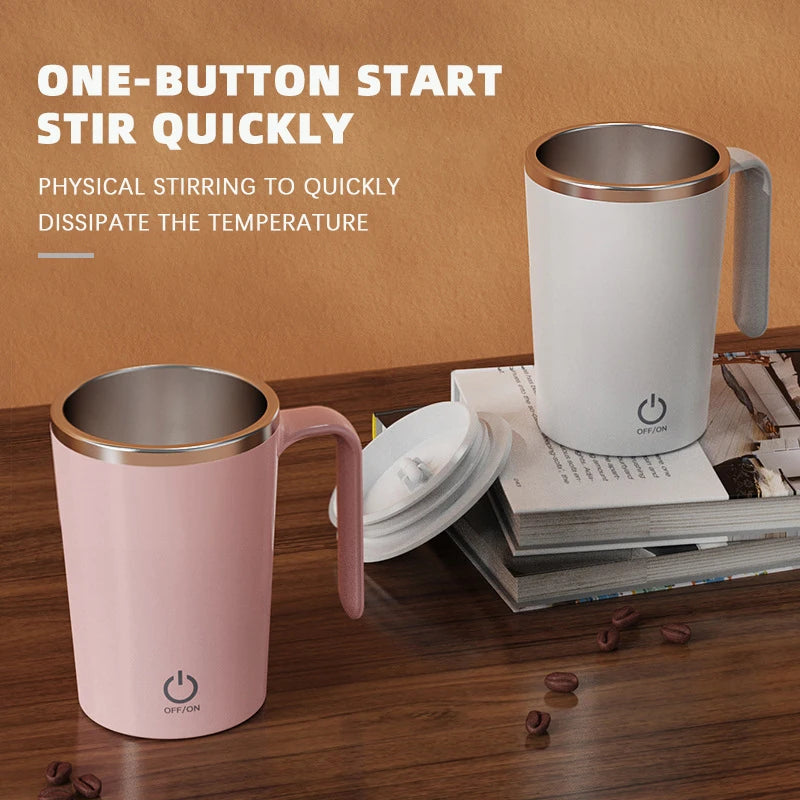 Automatic Mixing Stirring Coffee Cup