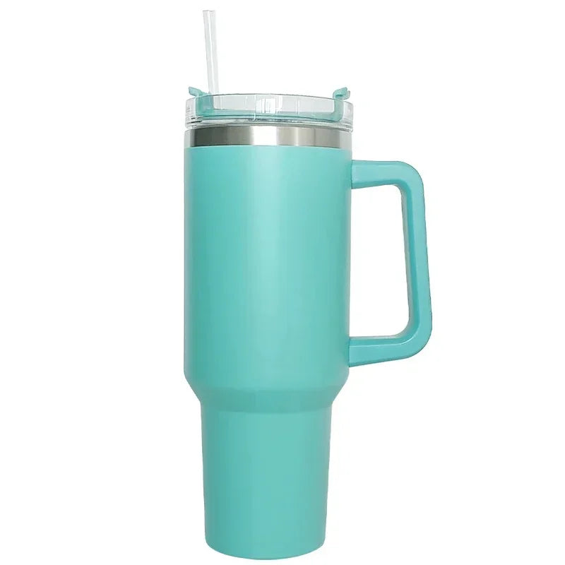 Thermal Tumbler With Lids Straw Coffee Tumbler