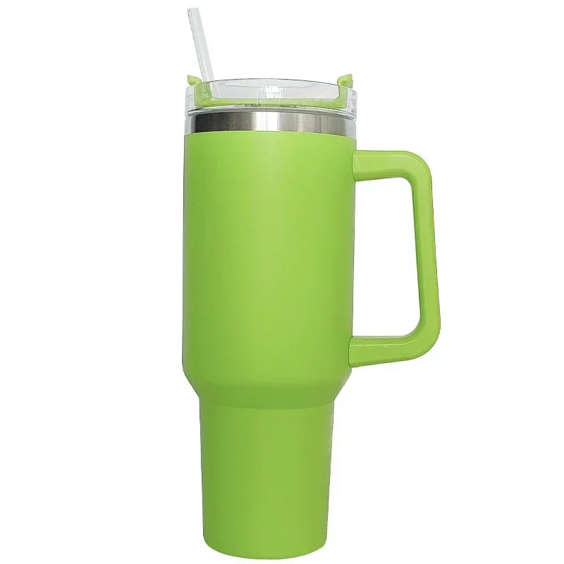 Thermal Tumbler With Lids Straw Coffee Tumbler