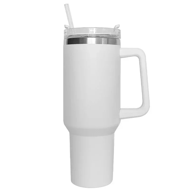 Thermal Tumbler With Lids Straw Coffee Tumbler